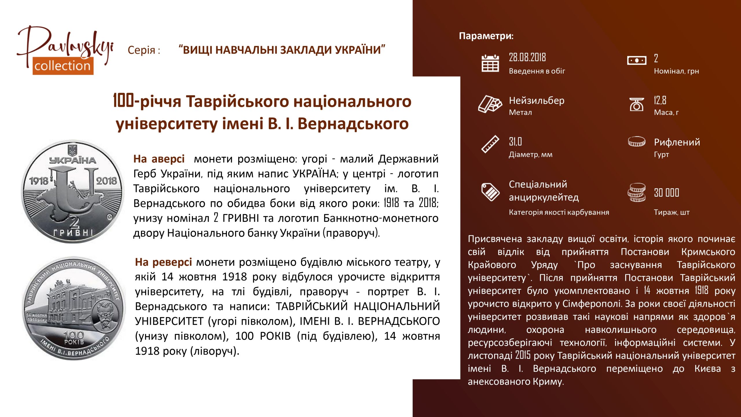 Детальніше про статтю 100-річчя Таврійського національного університету імені В. І. Вернадського