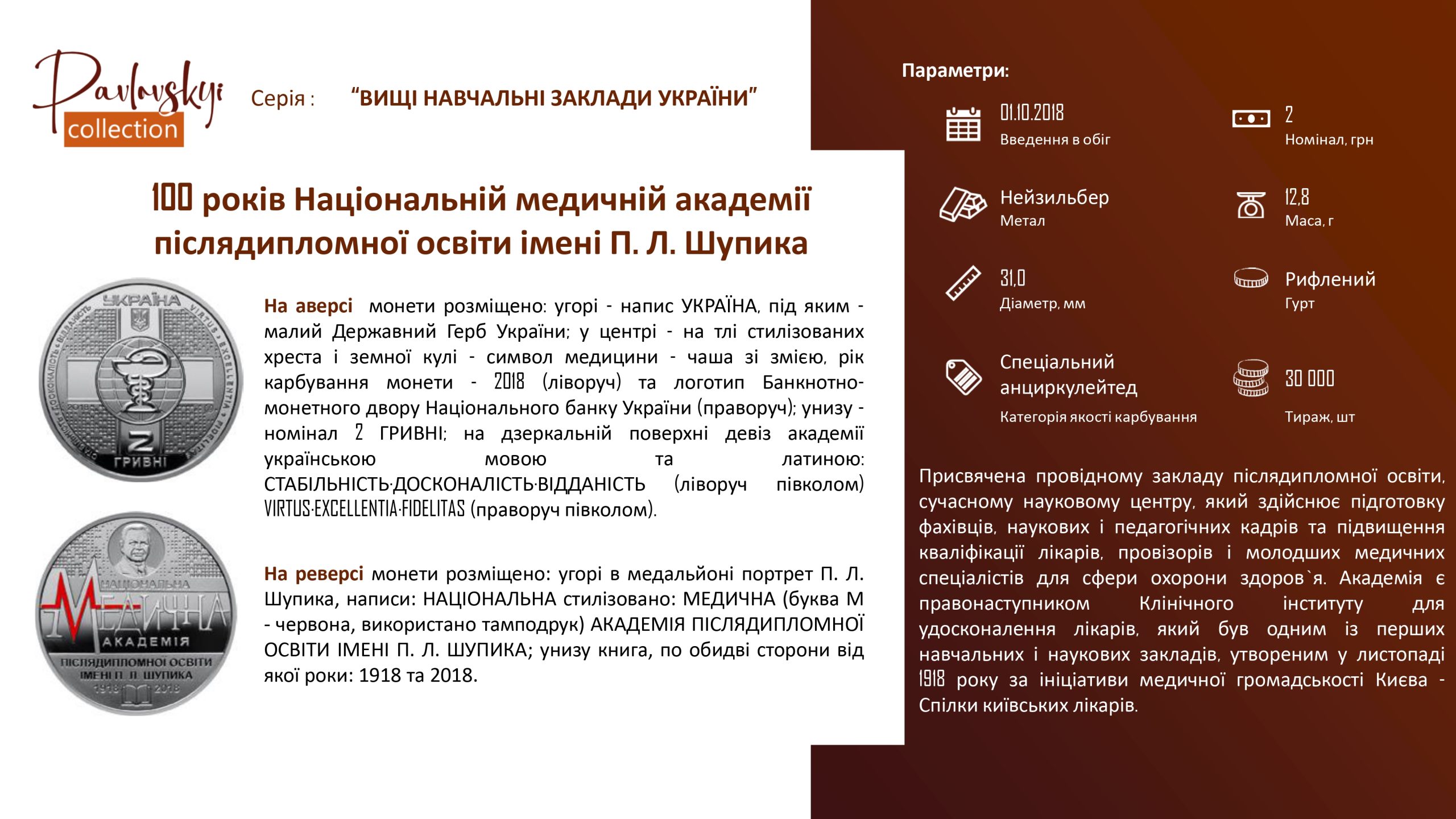 Детальніше про статтю 100 років Національній медичній академії післядипломної освіти імені П. Л. Шупика