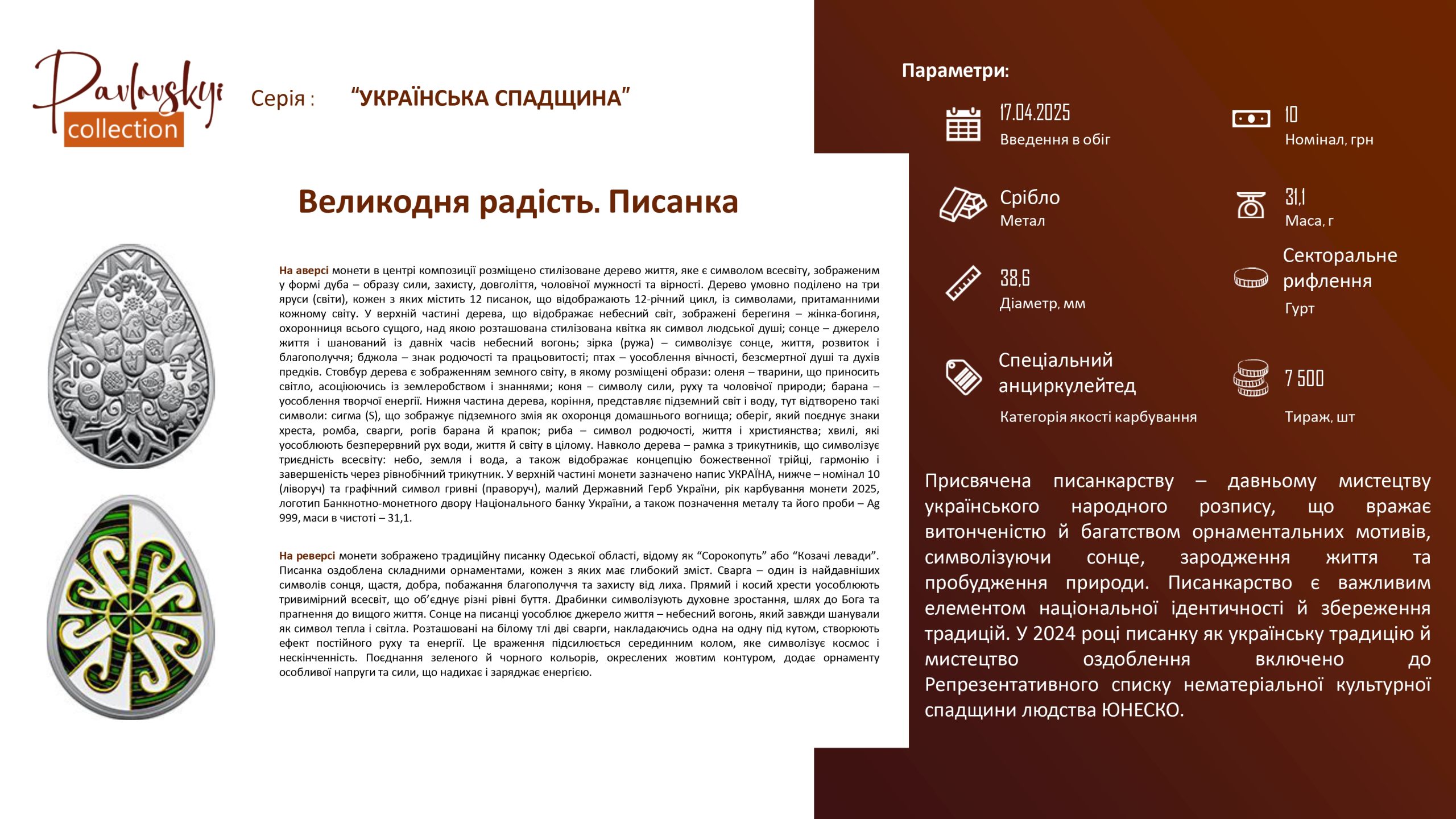 Детальніше про статтю Великодня радість. Писанка