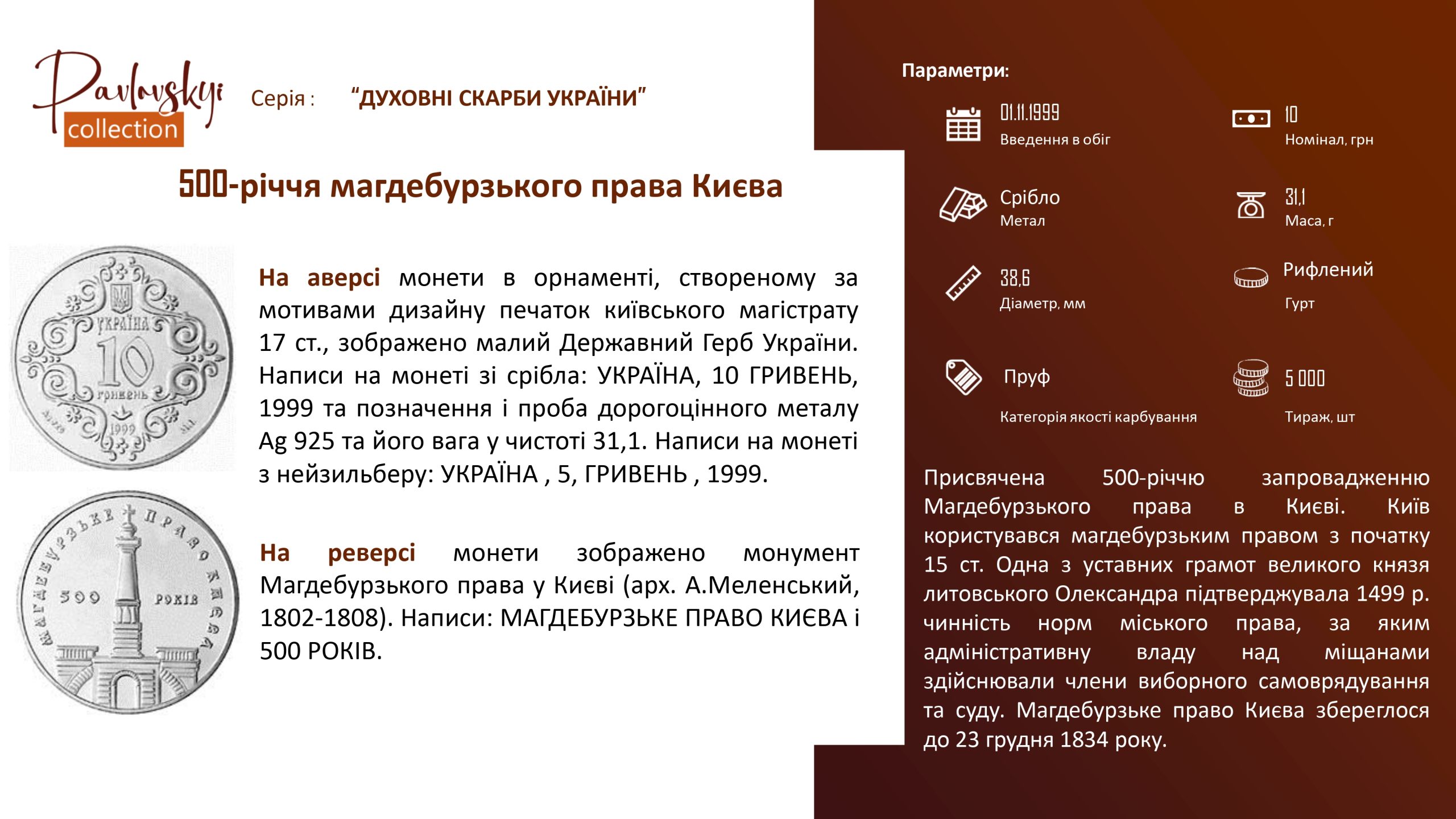 Детальніше про статтю 500-річчя магдебурзького права Києва