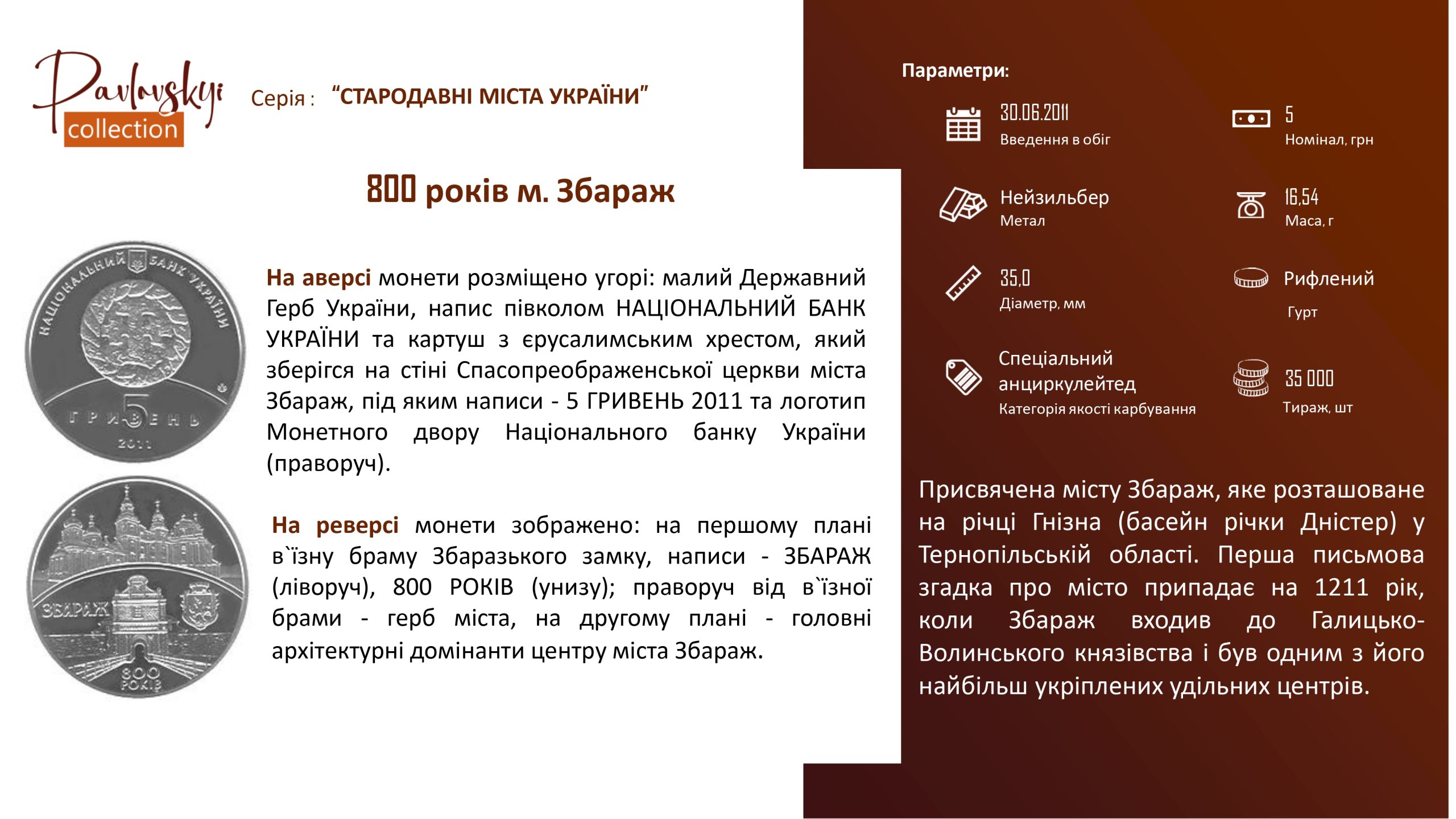 Детальніше про статтю 800 років м. Збараж