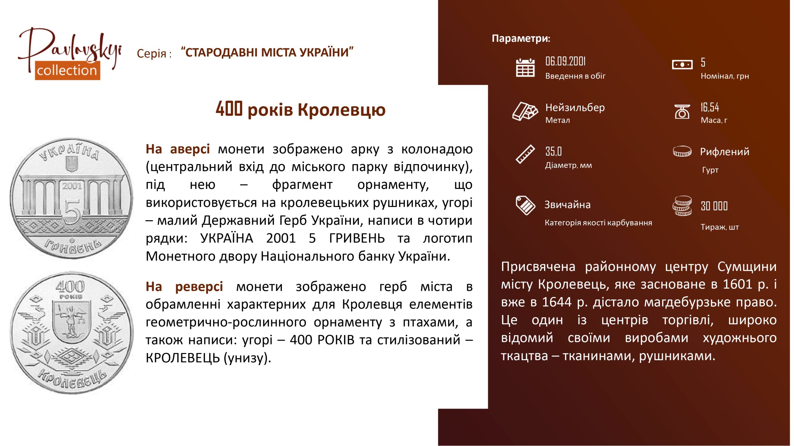 Ви зараз переглядаєте 400 років Кролевцю