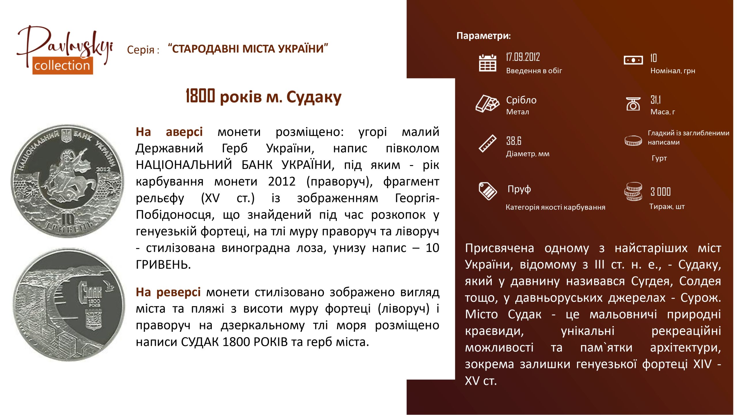 Детальніше про статтю 1800 років м. Судаку